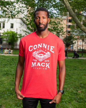 Philadelphia Connie Mack Stadium 1909-1970 t-shirt