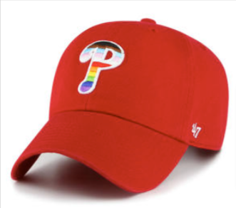 Philadelphia Phillies Red Pride Clean Up 2024 hat
