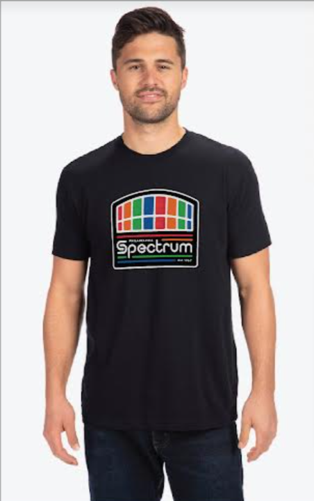 Philadelphia Spectrum Black t-shirt