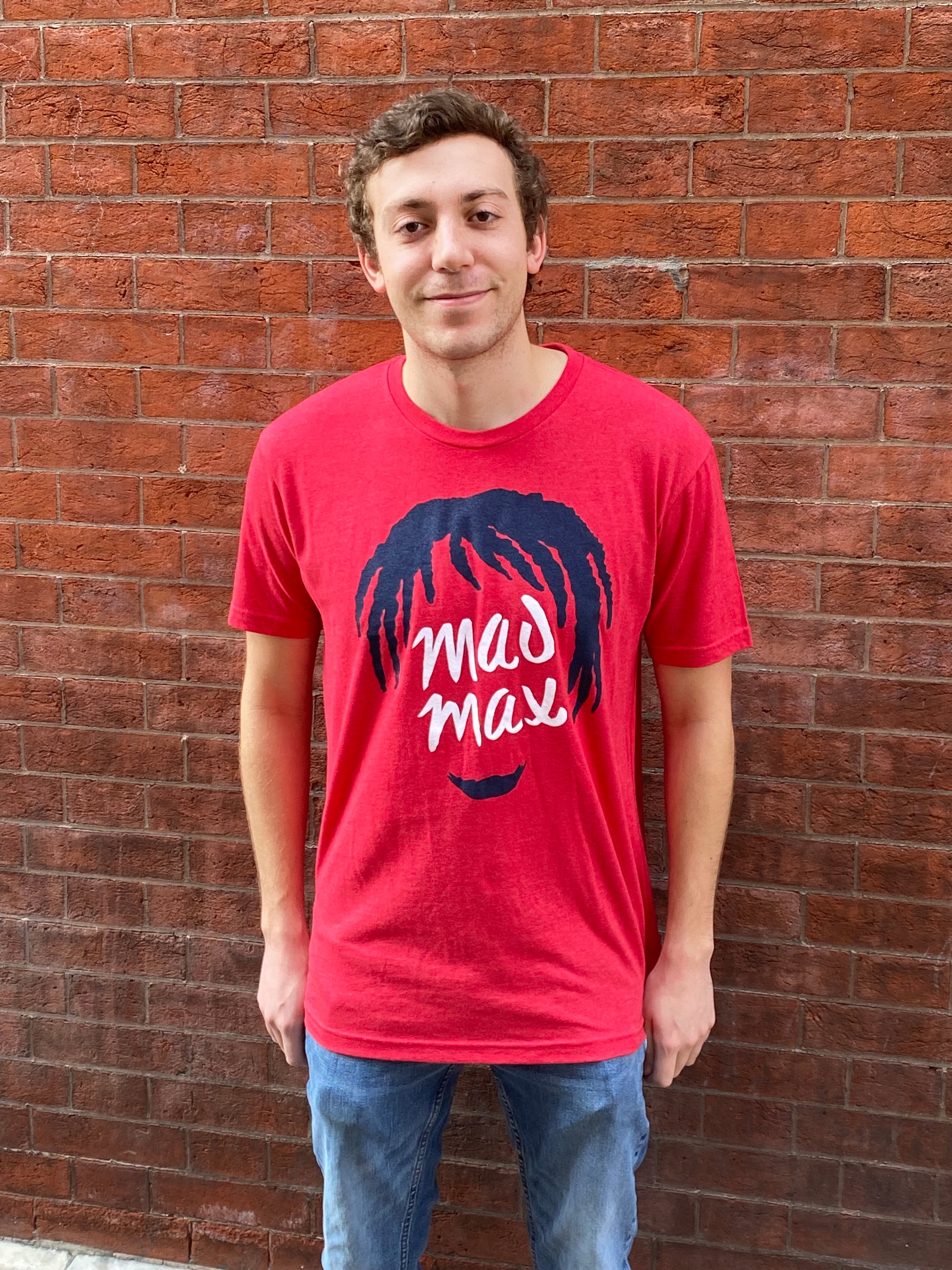 Mad Max Philadelphia Basketball Red t-shirt