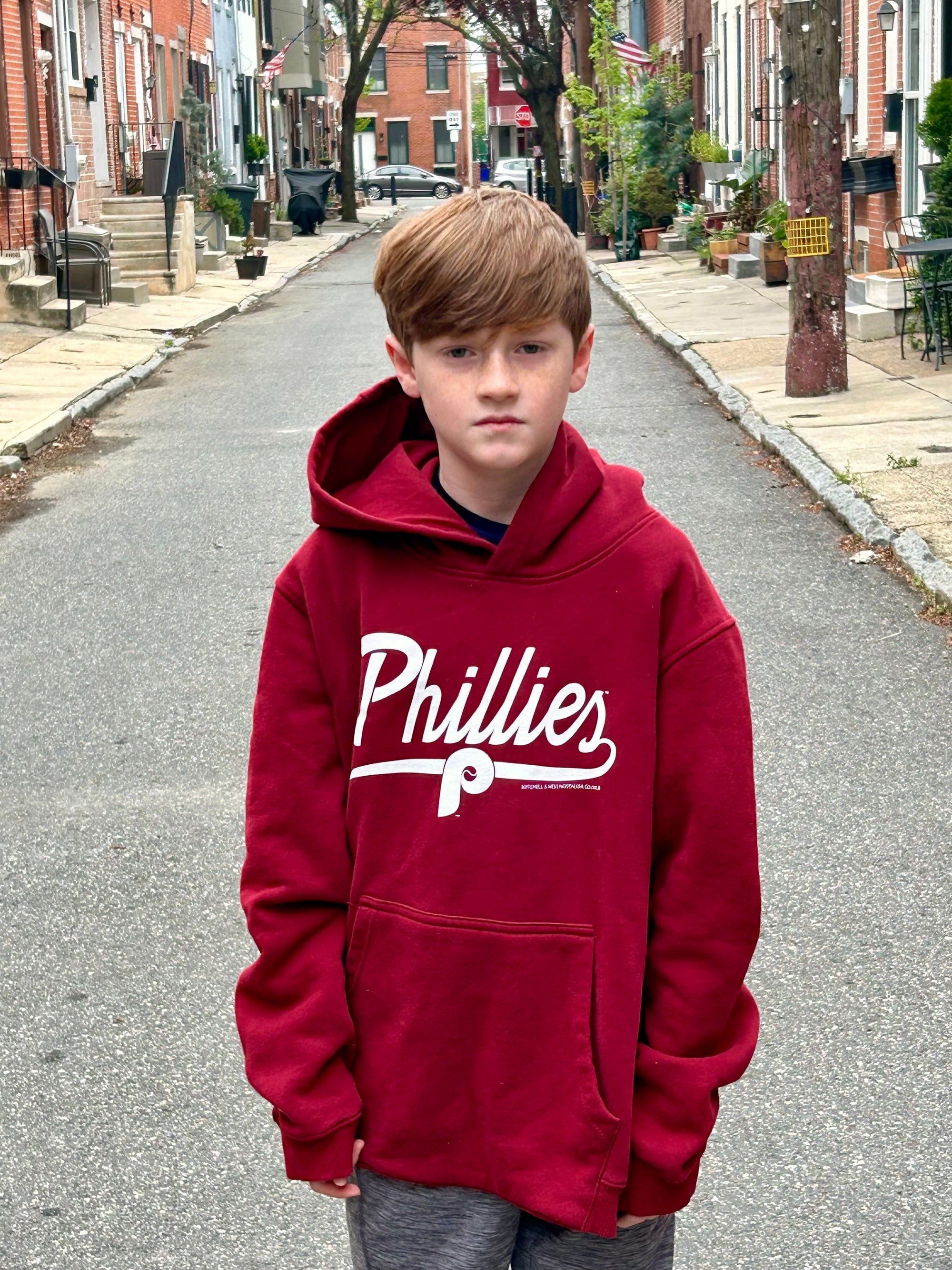 Philadelphia Phillies Youth Tailgate Hoodie