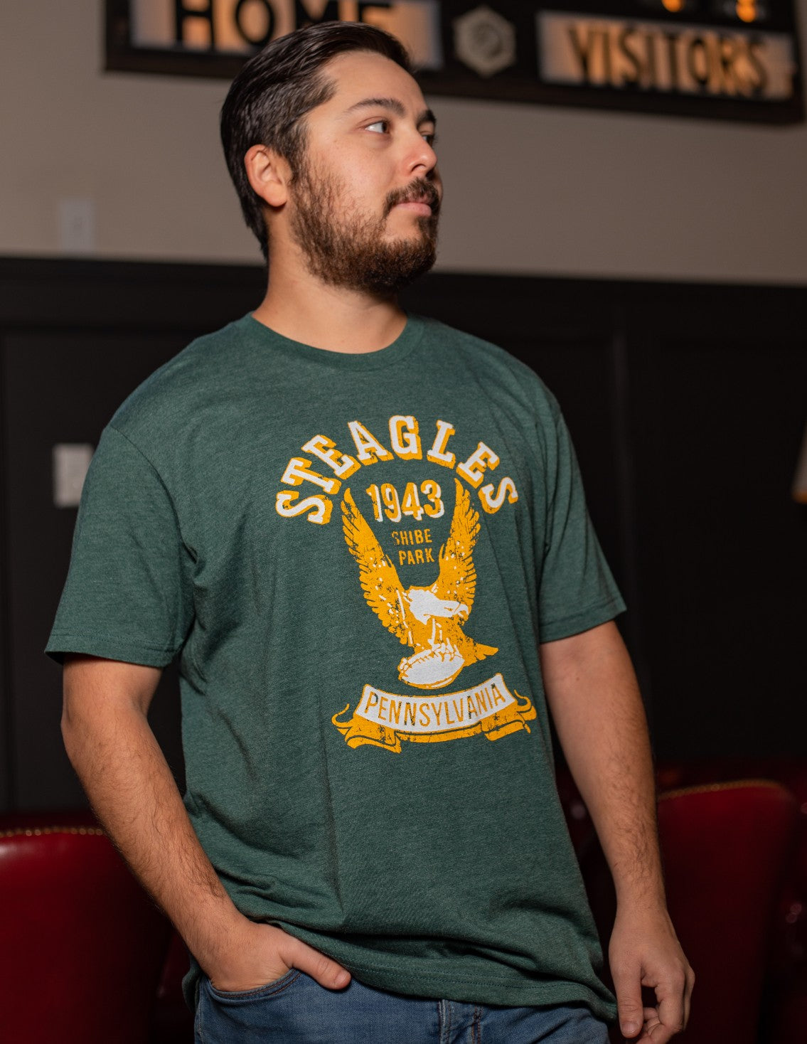 Phila-Pitt Steagles Dark Green t-shirt