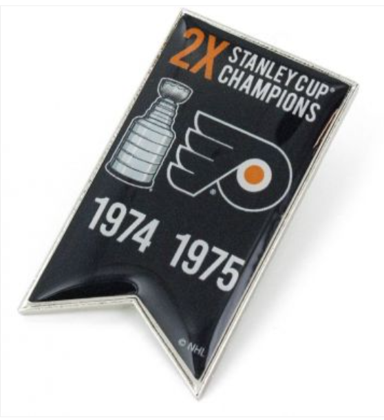 Flyers Championship Banner Pin