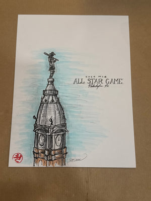 2026 MLB All-Star Game Sketch Limited Edition Print