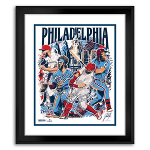 MLB Players All Star Collaboration - The Big Four - Exclusive Print