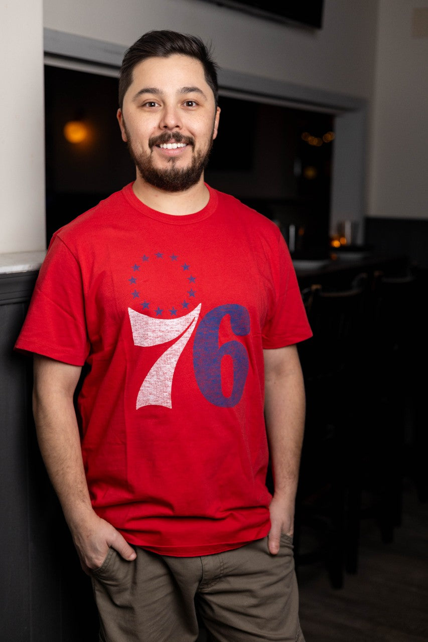 Philadelphia 76ers Bundle (Shirt + Hat + Lanyard)