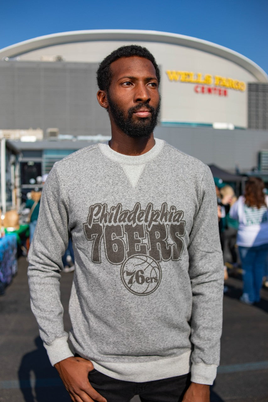 76ers 2024 crewneck sweatshirt