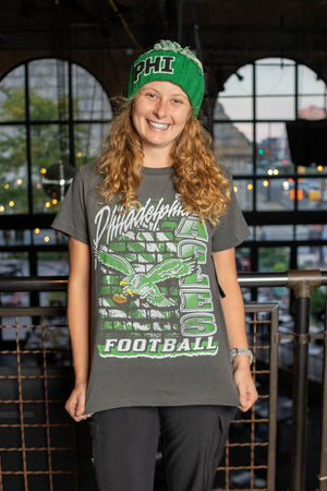 Philadelphia Eagles Women's Brick Vintage Tee