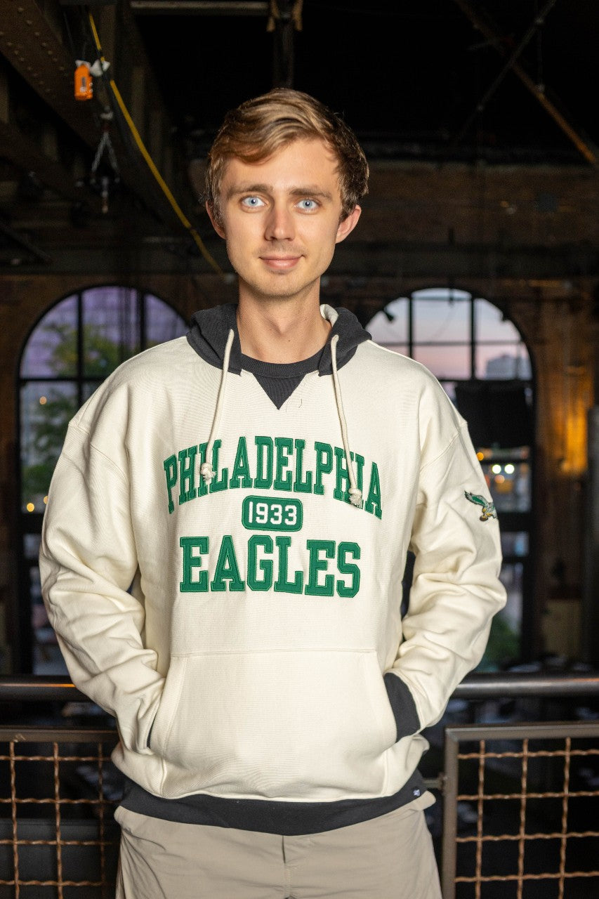 Philadelphia Eagles Historic Sandstone Skipper Hoodie