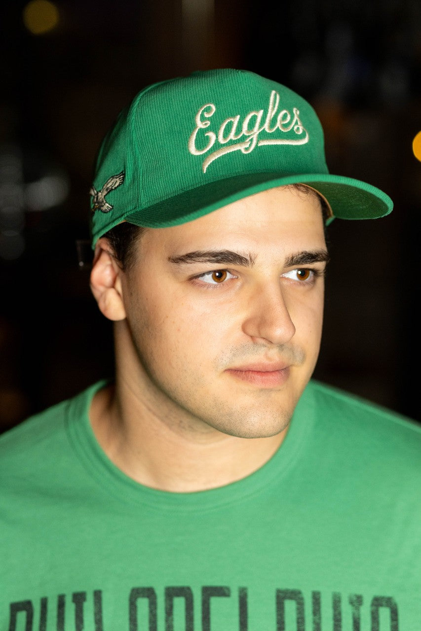 Philadelphia Eagles Historic Kelly Golden Age Cord Hitch Hat