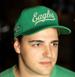 Philadelphia Eagles Historic Kelly Golden Age Cord Hitch Hat