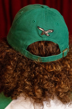 Philadelphia Eagles Historic Kelly Zoey Clean Up hat -- women's