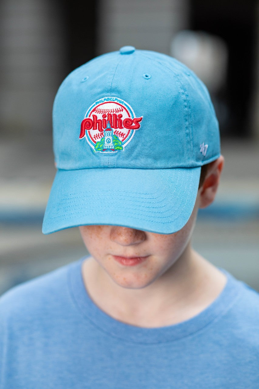 Philadelphia Phillies Cooperstown Columbia Youth Clean Up Hat