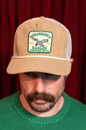 Philadelphia Eagles Historic Khaki Corlandia Corduroy Hitch hat