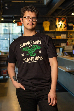 Philadelphia Eagles Super Bowl LIX Champions - Shibe Vintage