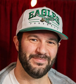 Philadelphia Eagles Historic White Roscoe TT hitch hat