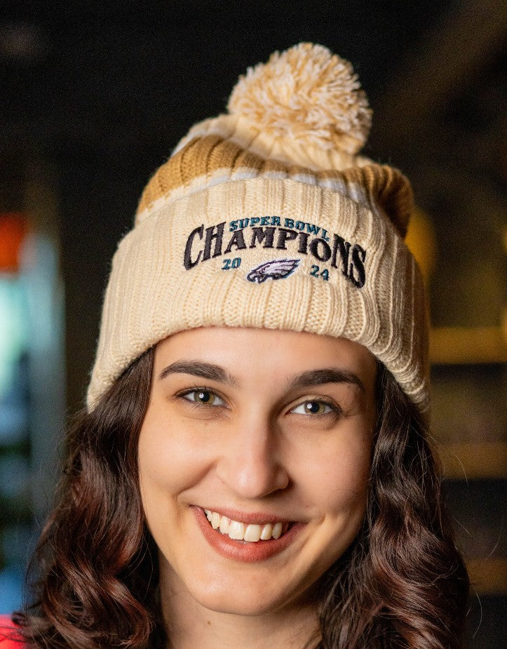 Philadelphia Eagles LIX Champions Hoodie + Knit Bundle