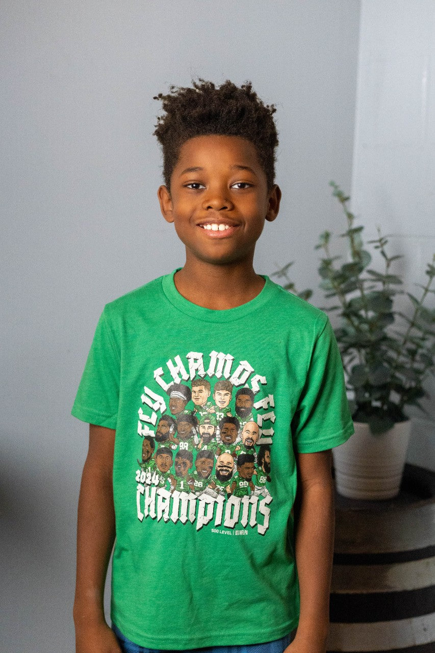 Philadelphia Fly Champs Fly Youth & Toddler Green T-shirt