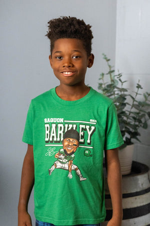 Saquon Barkley Youth Cartoon Tee