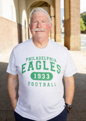 Philadelphia Eagles Historic Relay Grey Model Arch Franklin