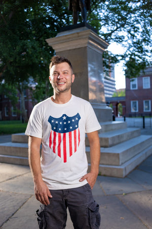Vintage USA Soccer Shield T-shirt