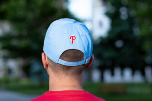Philadelphia Phillies Ice Cream Helmet Columbia Blue Clean Up Hat