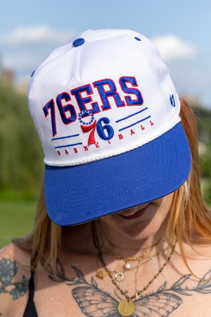 Philadelphia 76ers White Roscoe Rope TT Hitch