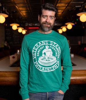 Veterans Stadium Come Out Fightin' Long Sleeve Tee