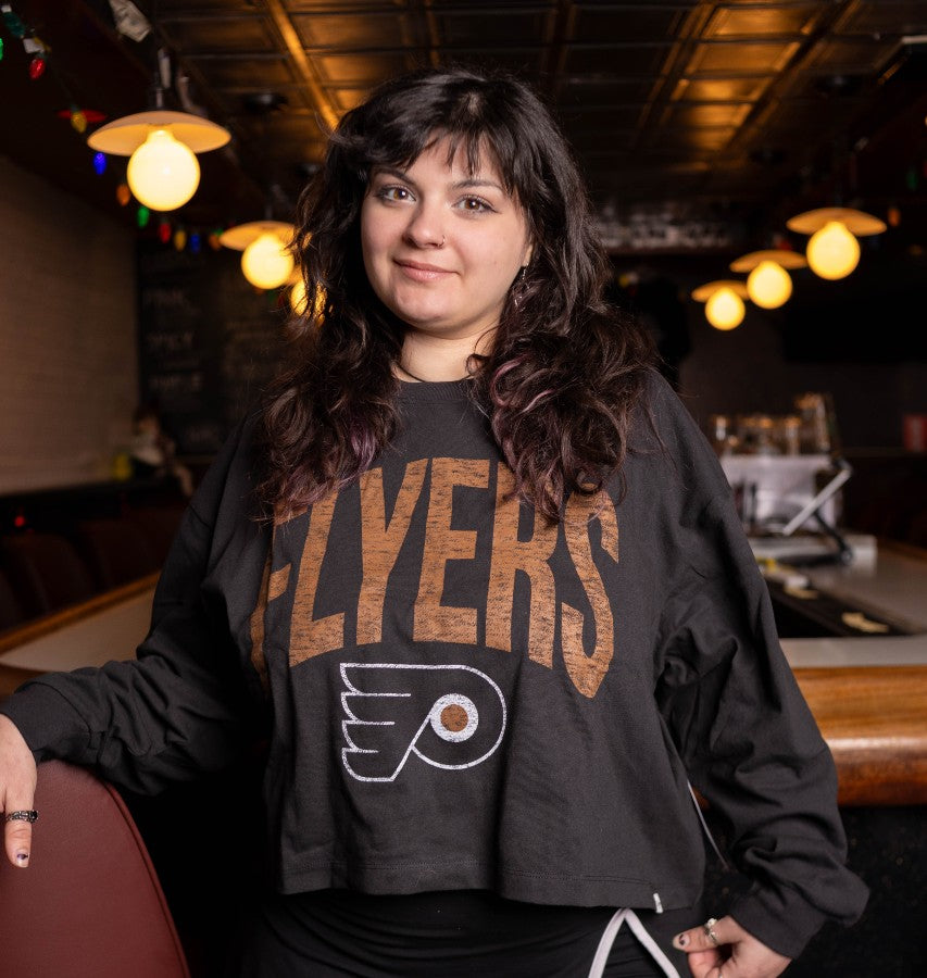 Philadelphia Flyers Black Muse Sydney Long Sleeve Women's
