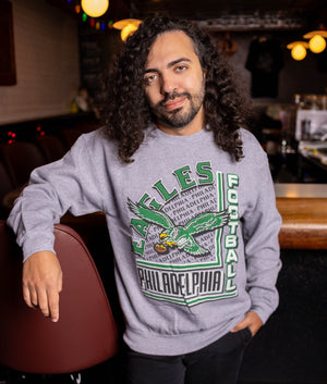 Philadelphia Eagles Men's Backfield Crew