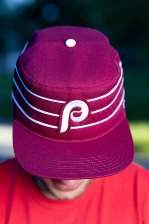 Philadelphia Phillies  Cooperstown Cardinal Golden Age Pillbox cap