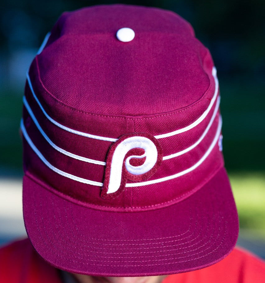 Philadelphia Phillies Cooperstown Cardinal Golden Age Pillbox cap