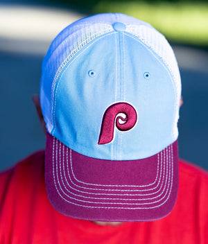 Philadelphia Phillies Cooperstown Columbia Americana Trawler Mesh Cap