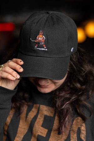 Philadelphia Flyers Mascot Black Clean Up