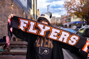 Philadelphia Flyers Black Breakaway Scarf