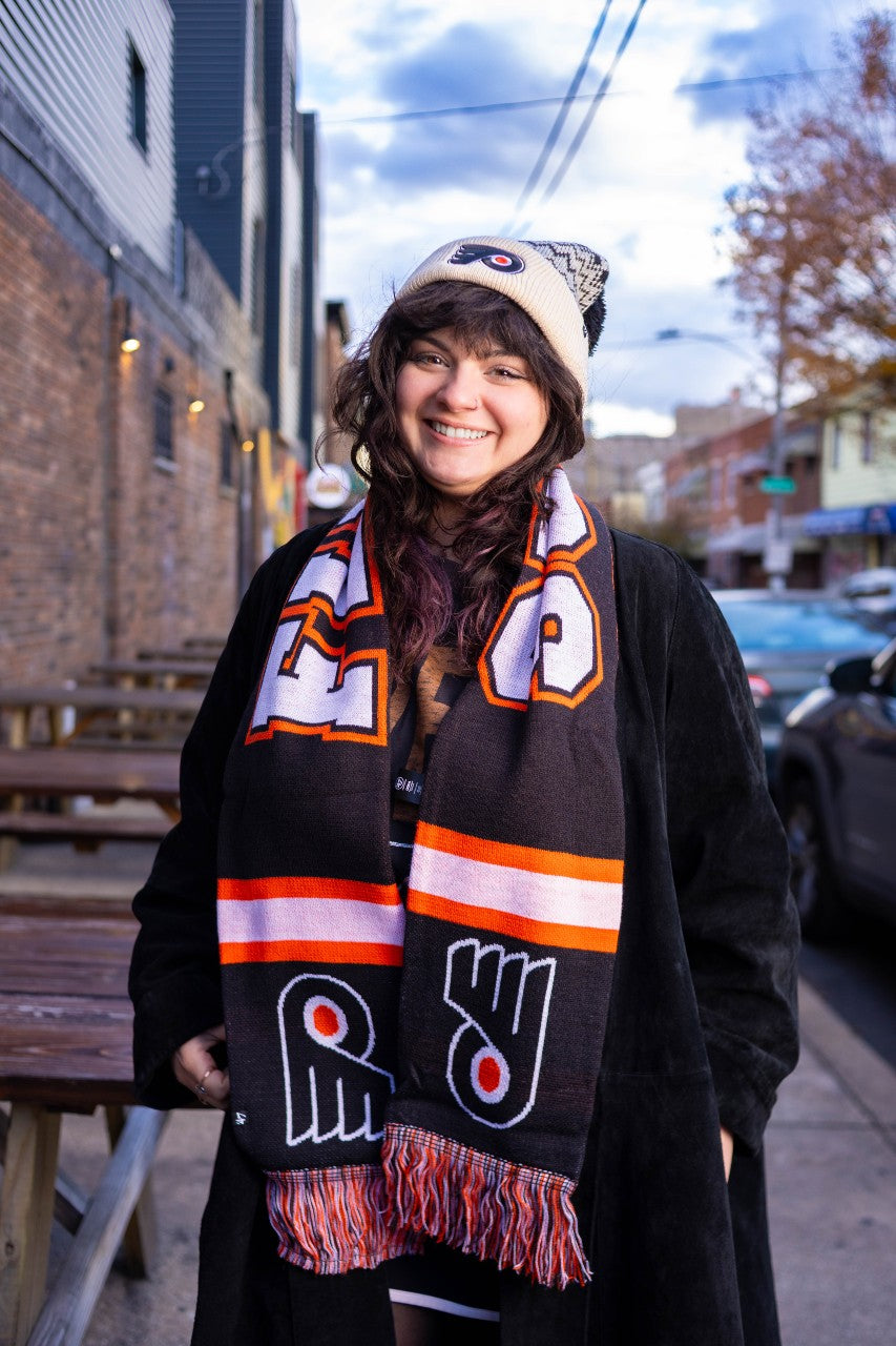 Philadelphia Flyers Black Breakaway Scarf