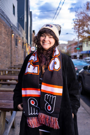 Philadelphia Flyers Black Breakaway Scarf
