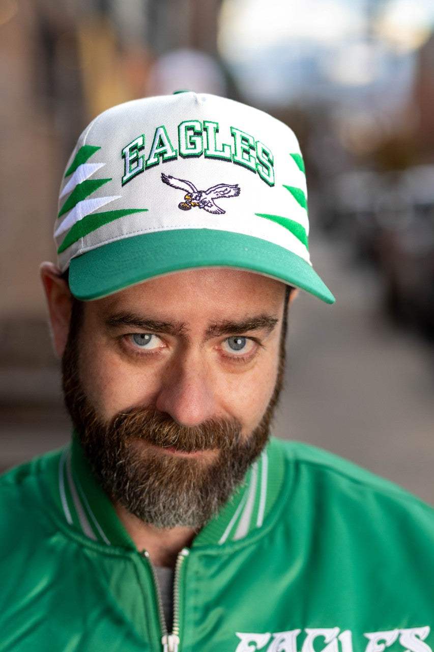 Philadelphia Eagles Historic Gray Diamond Cut Hitch