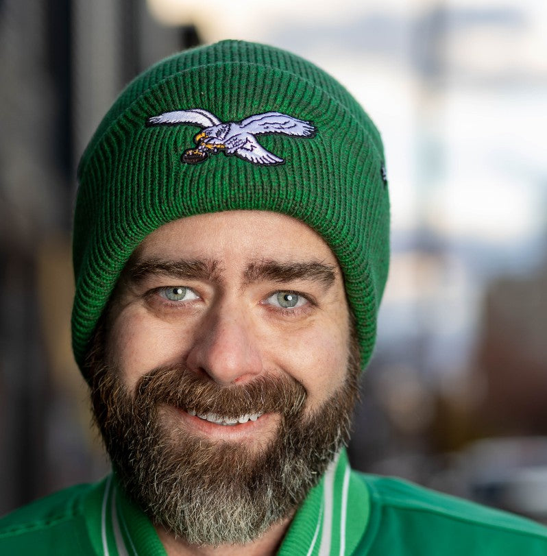 Philadelphia Eagles Brain Freeze Kelly Knit hat - Shibe Vintage Sports