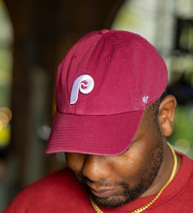 47 Brand Philadelphia Phillies t-shirt in off white with chest and back print 47 Brand Philadelphia Phillies t-shirt in off white with chest and back print