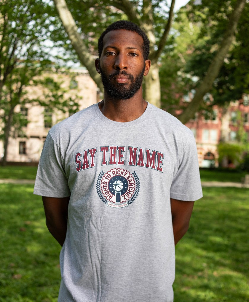 Rights to Ricky Sanchez "Say The Name Process" t-shirt