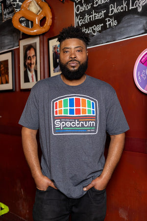 Philadelphia Spectrum charcoal unisex t-shirt