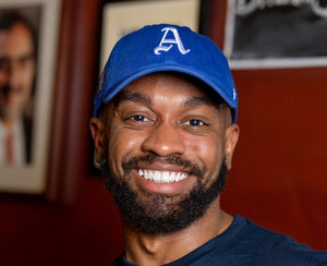 Philadelphia Athletics Royal Blue Adjustable Hat with Elephant Patch