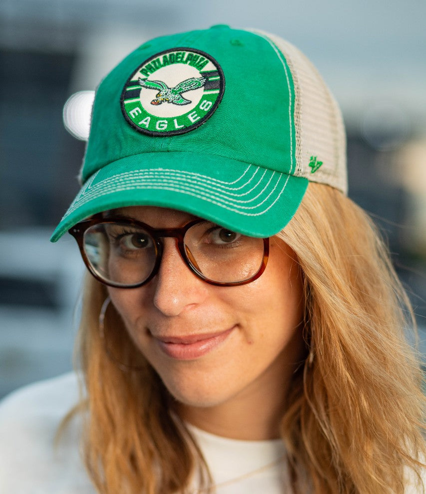 Philadelphia Eagles Legacy Kelly Notch Clean Up hat - Women's