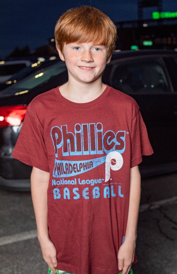 Philadelphia Phillies Make The Cut SS Youth T Shirt - Shibe Vintage Sports