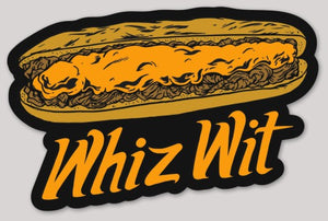 Whiz Wit Cheesesteak Sticker