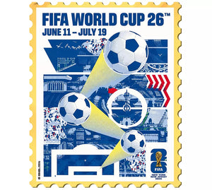 FIFA 2026 World Cup Philadelphia Poster Pin