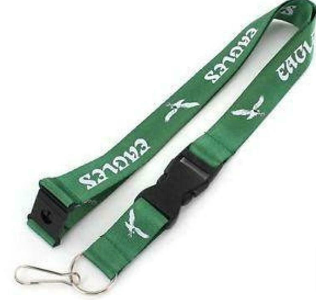 Eagles 2025 lanyard keychain