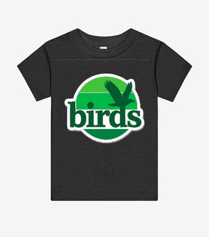 Birds Kelly Green Sunset Youth T-shirt