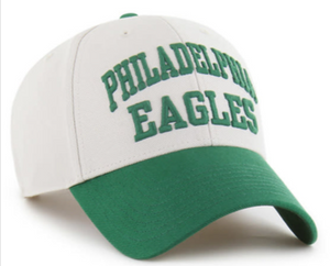 Philadelphia Eagles Historic Bone Broke Line Loop MVP hat